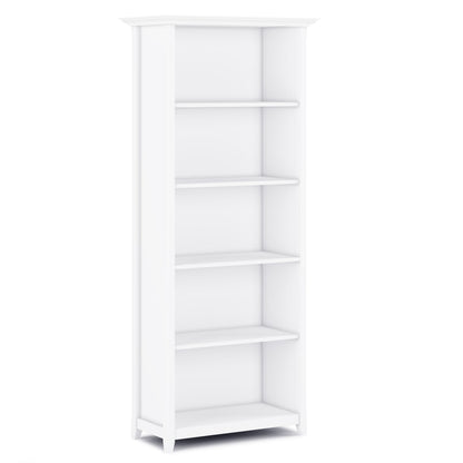 Amherst - 5 Shelf Bookcase, Handcrafted - The Sleep Loft - Online Mattress Showroom NYC