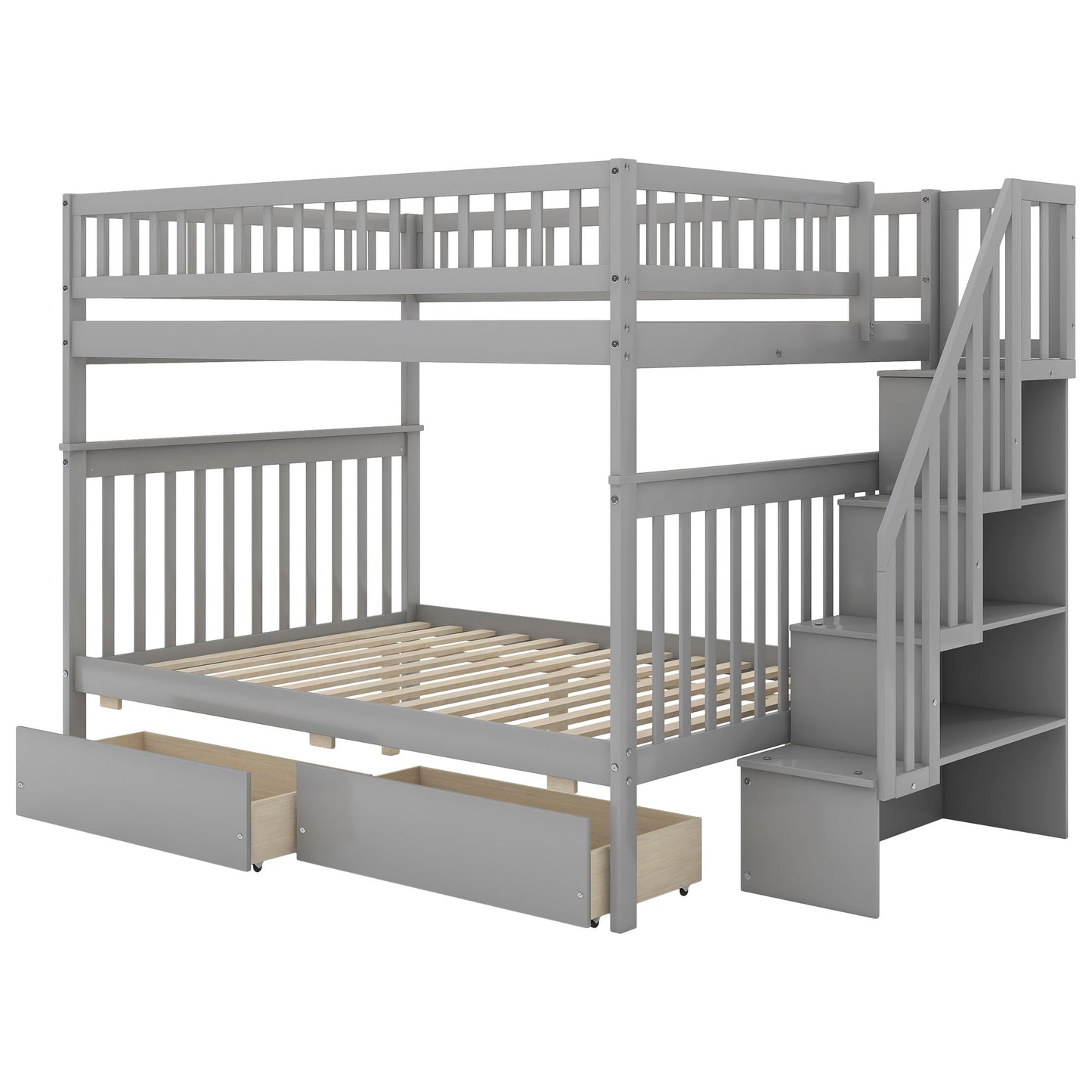 Bunk Bed With Staircase - The Sleep Loft - Online Mattress Showroom NYC
