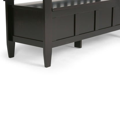 Brooklyn - Handcrafted Entryway Storage Bench - The Sleep Loft - Online Mattress Showroom NYC