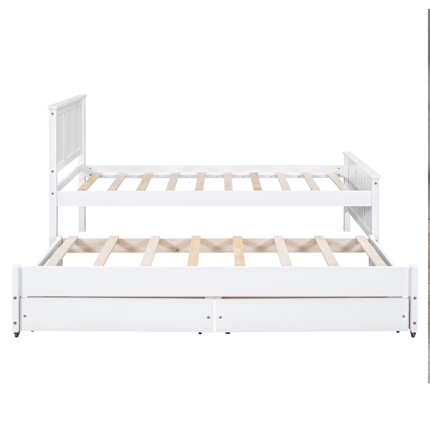 Platform Bed With Trundle And Drawers - The Sleep Loft - Online Mattress Showroom NYC