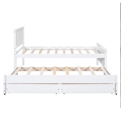 Platform Bed With Trundle And Drawers - The Sleep Loft - Online Mattress Showroom NYC