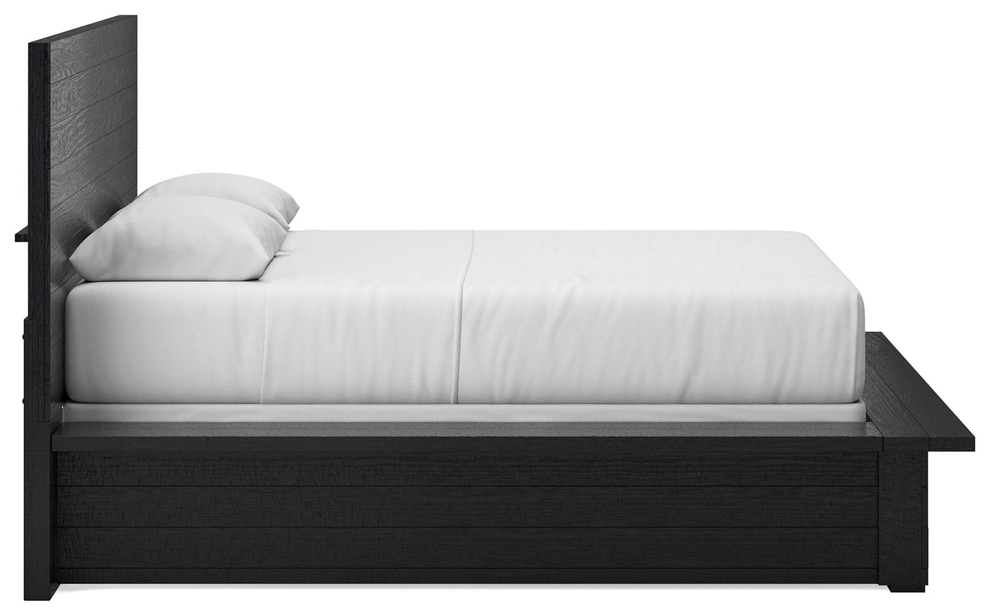 Londer - Queen Panel Bed - Black - The Sleep Loft - Online Mattress Showroom NYC