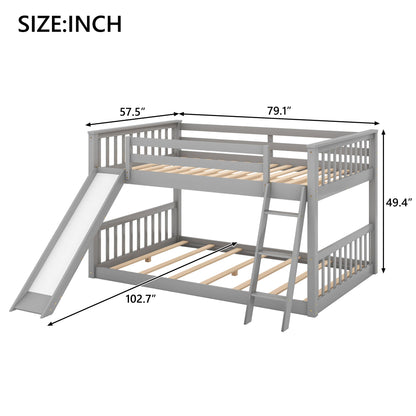 Bunk Bed & Convertible Slide And Ladder - The Sleep Loft - Online Mattress Showroom NYC
