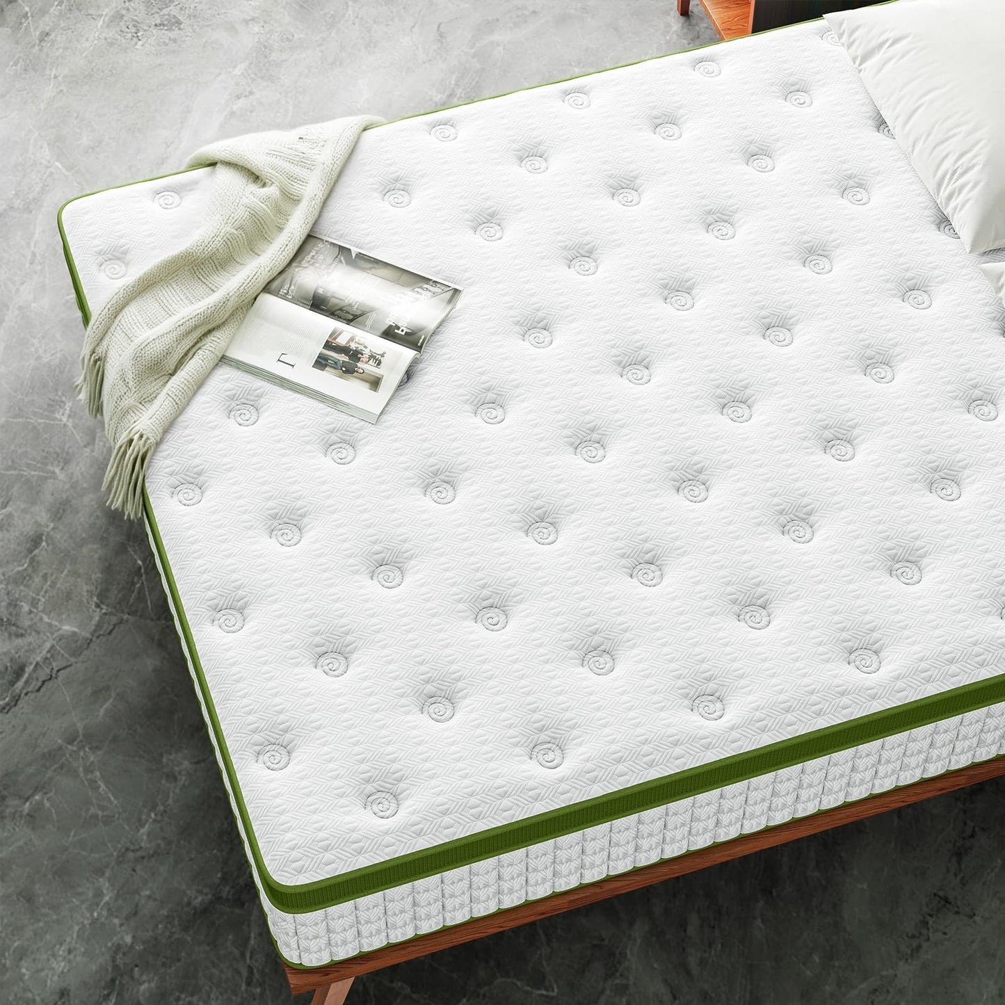 14" Hybrid Mattress With Gel Memory Foam And Pocket Springs - The Sleep Loft - Online Mattress Showroom NYC