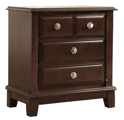 Ashford - Nightstand - Cappuccino - The Sleep Loft - Online Mattress Showroom NYC