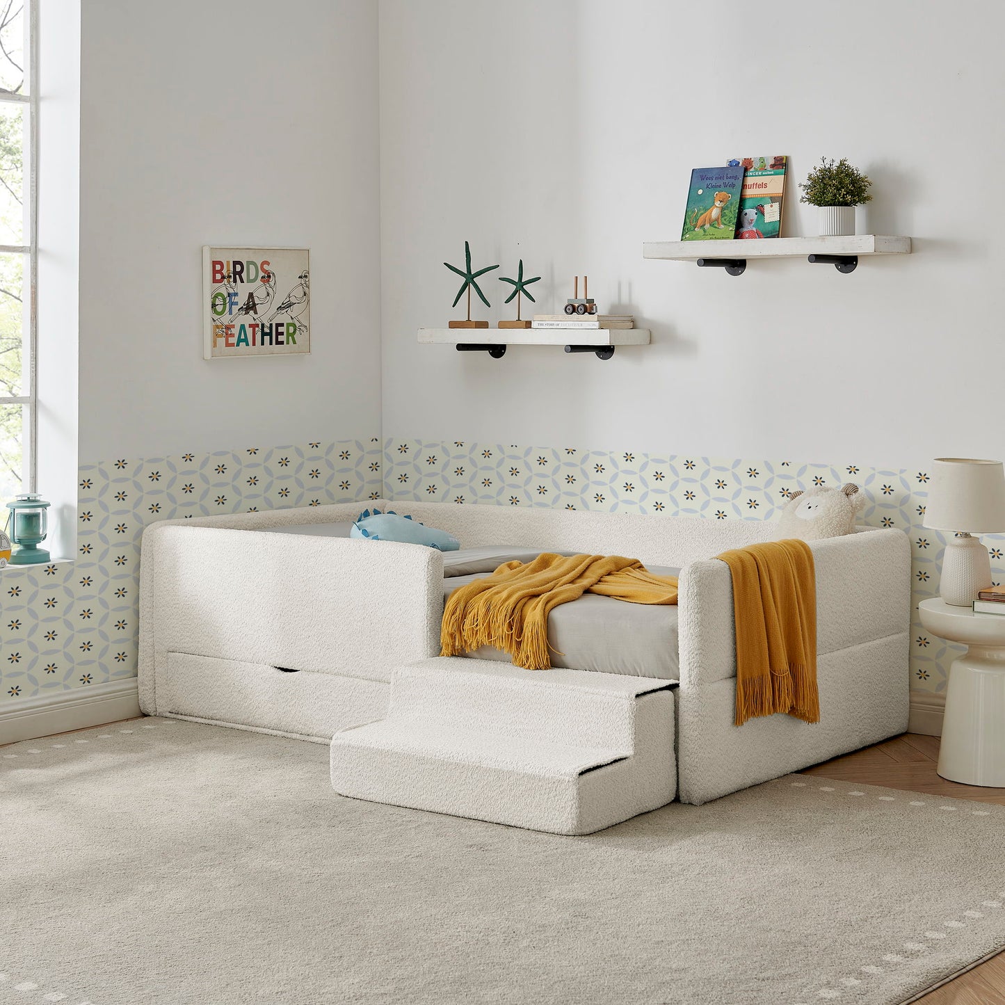 Safe Kids Bed With Guardrails And Storage - The Sleep Loft - Online Mattress Showroom NYC
