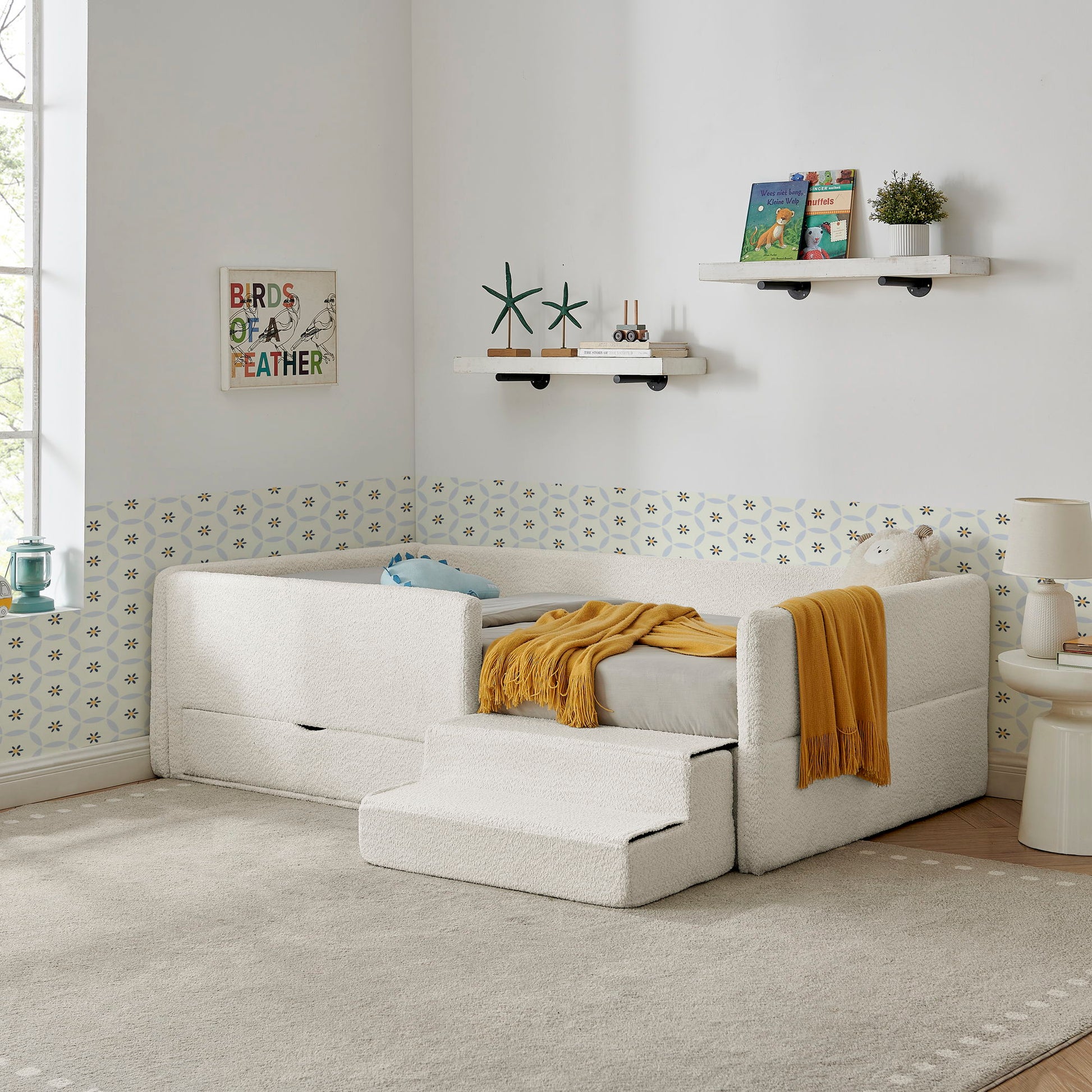 Safe Kids Bed With Guardrails And Storage - The Sleep Loft - Online Mattress Showroom NYC