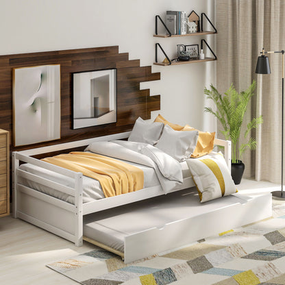 Twin Daybed With Trundle Frame Set - The Sleep Loft - Online Mattress Showroom NYC