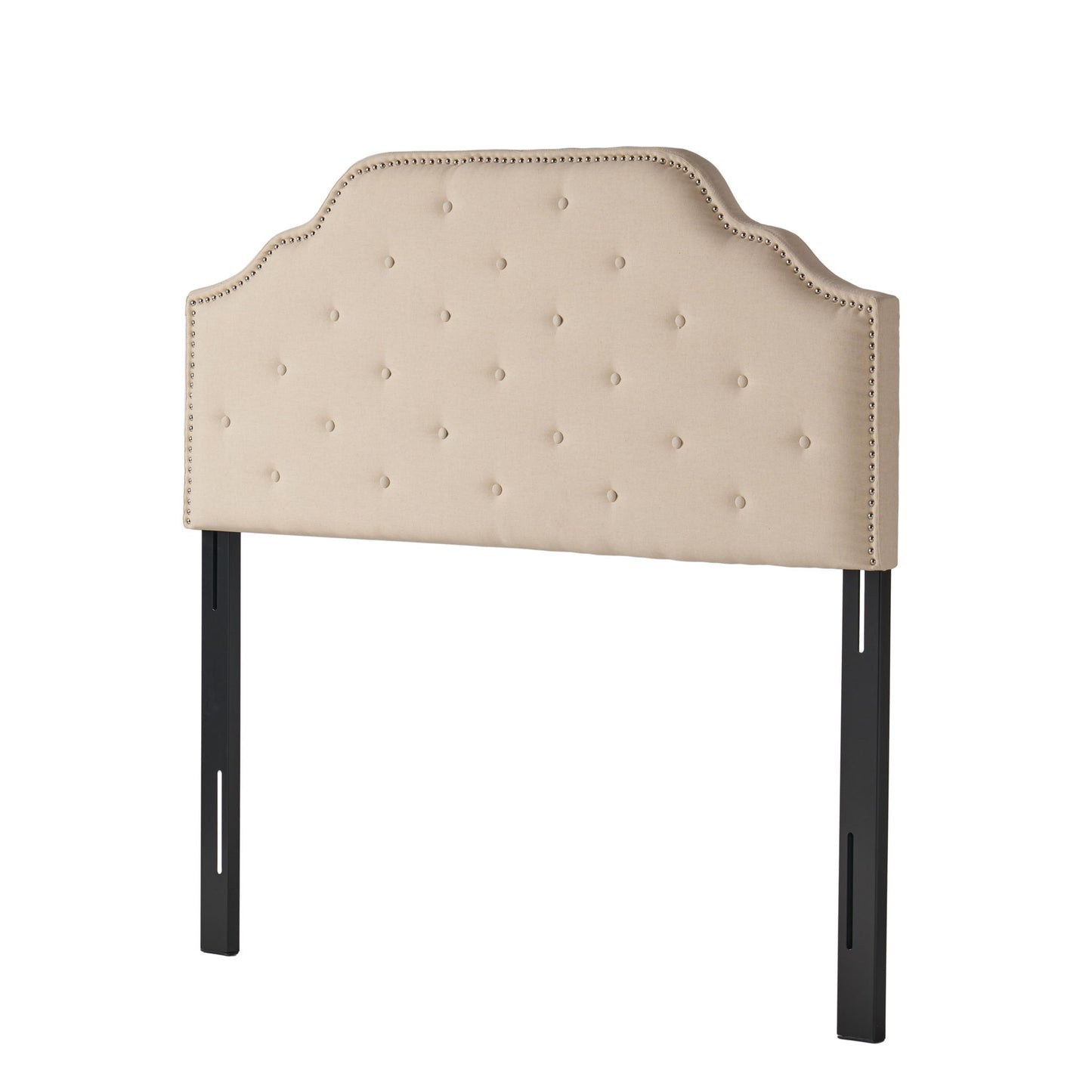 Luella - Button Tufted Upholstered Headboard - The Sleep Loft - Online Mattress Showroom NYC