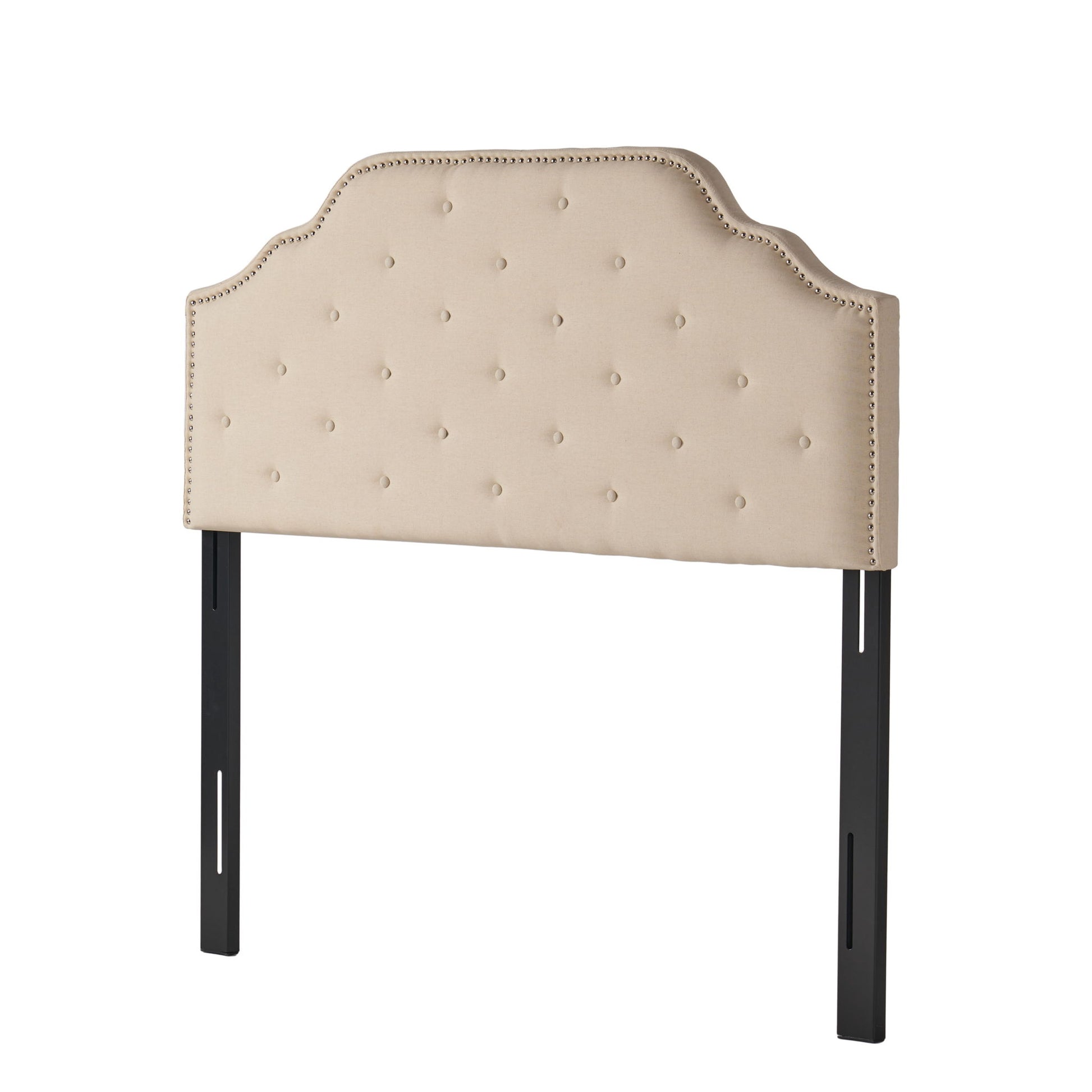Luella - Button Tufted Upholstered Headboard - The Sleep Loft - Online Mattress Showroom NYC
