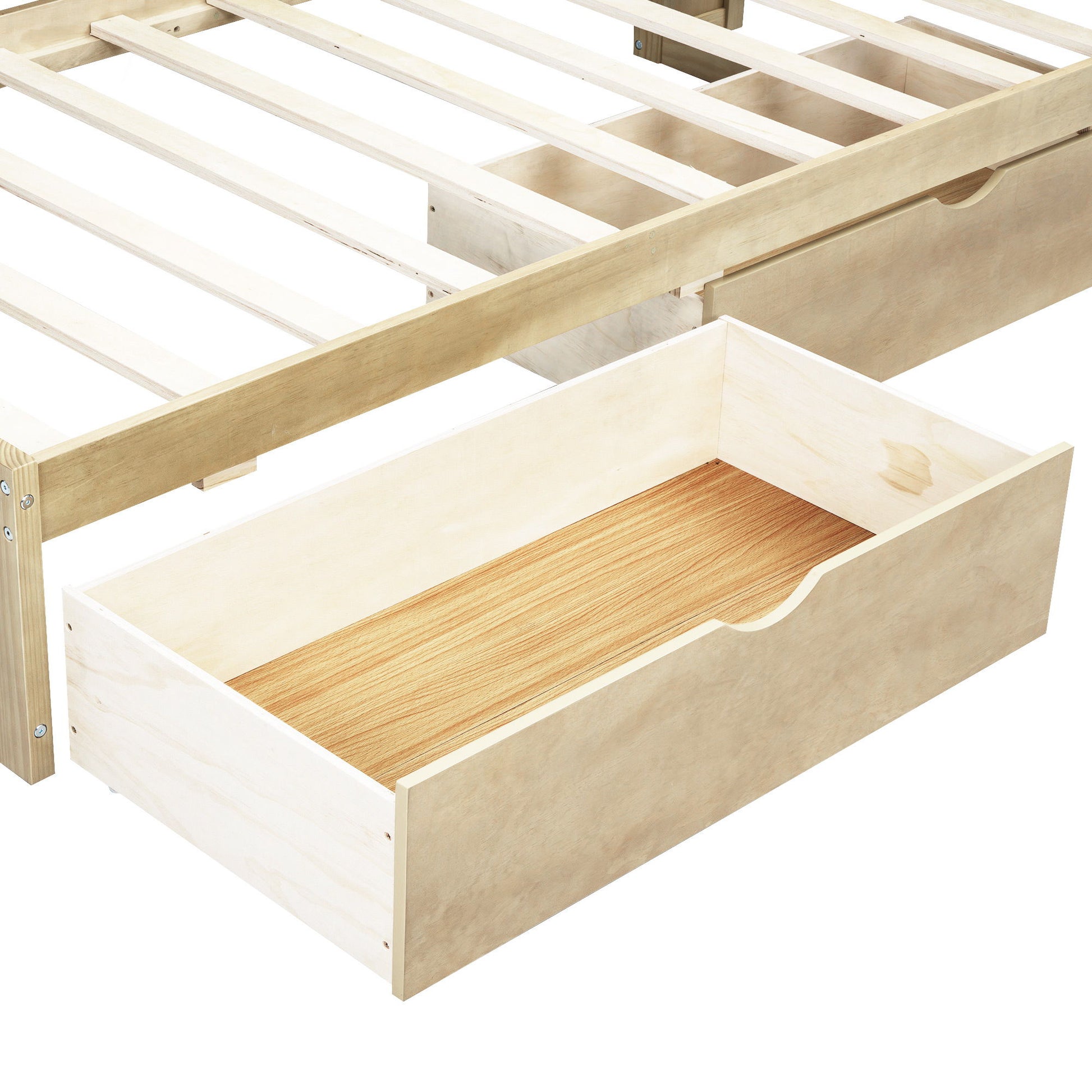 Daybed With 2 Storage Drawers, Storage Cabinets, USB Ports - The Sleep Loft - Online Mattress Showroom NYC