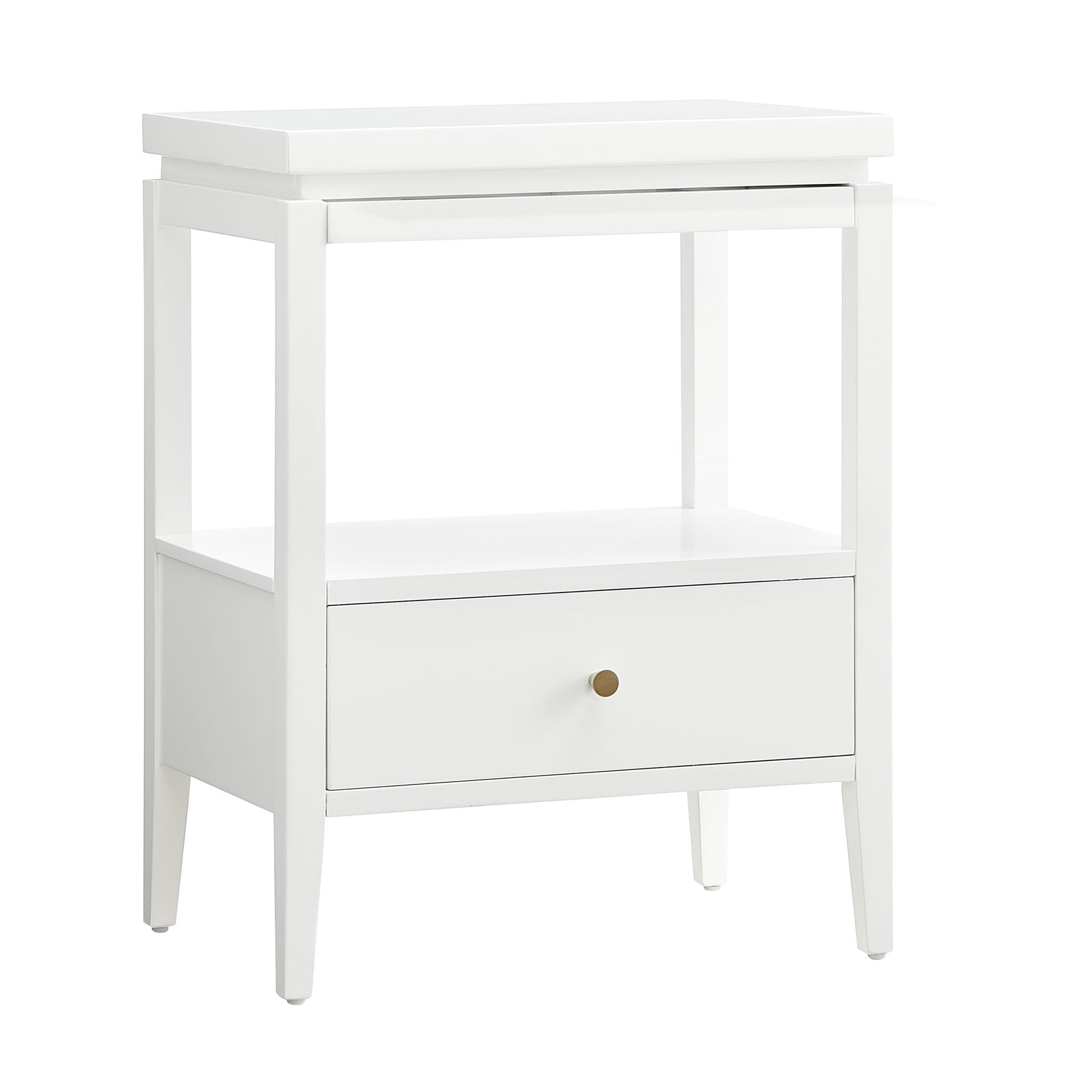 Olana -1 Drawer Nightstand With Floating Top Design - The Sleep Loft - Online Mattress Showroom NYC