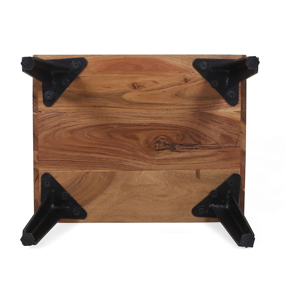 Asther - Bedside Table - Natural Wood / Brown - The Sleep Loft - Online Mattress Showroom NYC