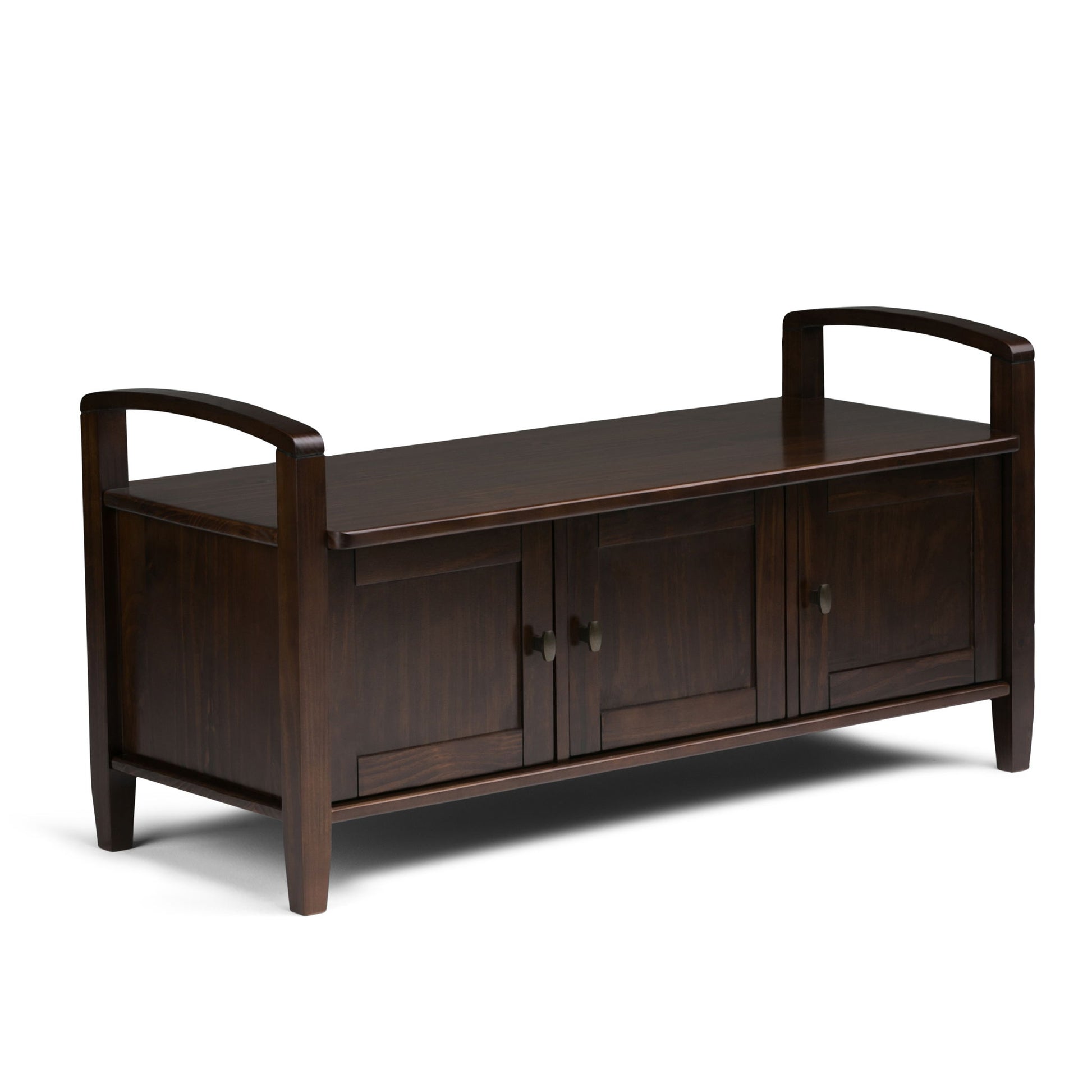 Warm Shaker - Handcrafted Entryway Storage Bench - The Sleep Loft - Online Mattress Showroom NYC