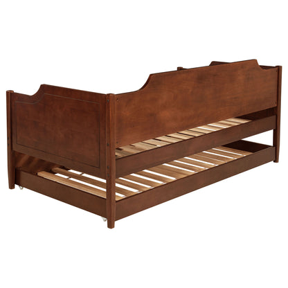 Twin Daybed With Trundle - Cherry - The Sleep Loft - Online Mattress Showroom NYC