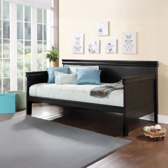 Bailee - Twin Daybed - Black - The Sleep Loft - Online Mattress Showroom NYC