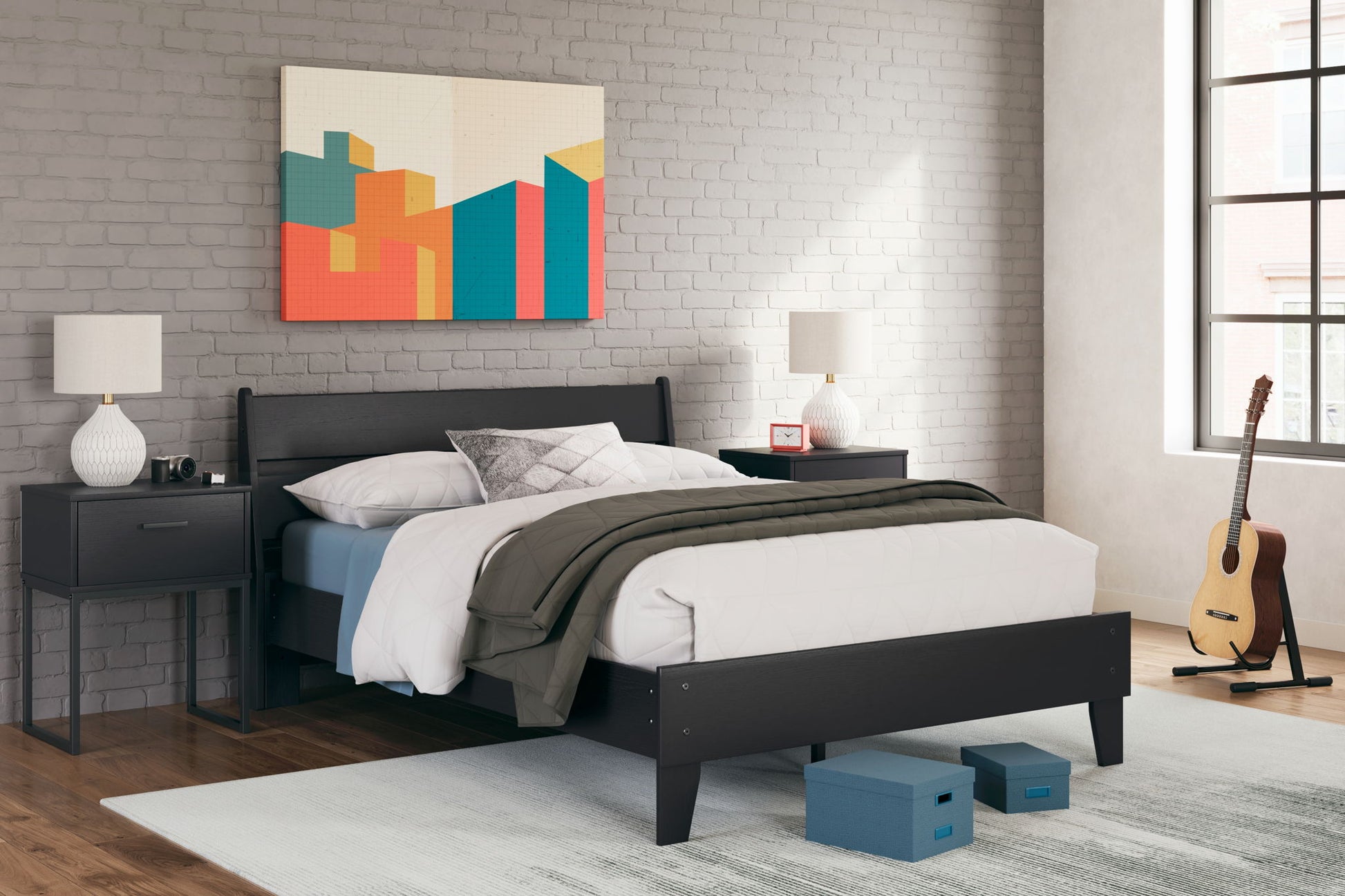 Socalle - Panel Platform Bed - The Sleep Loft - Online Mattress Showroom NYC