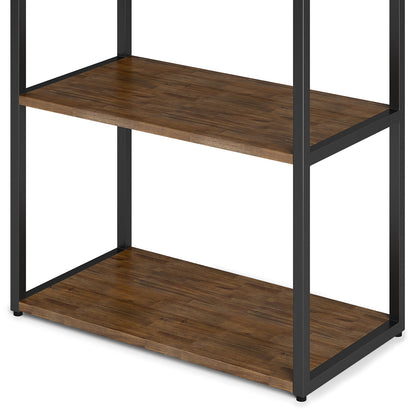 Ralston - Bookcase - Rustic Natural Aged Brown - The Sleep Loft - Online Mattress Showroom NYC