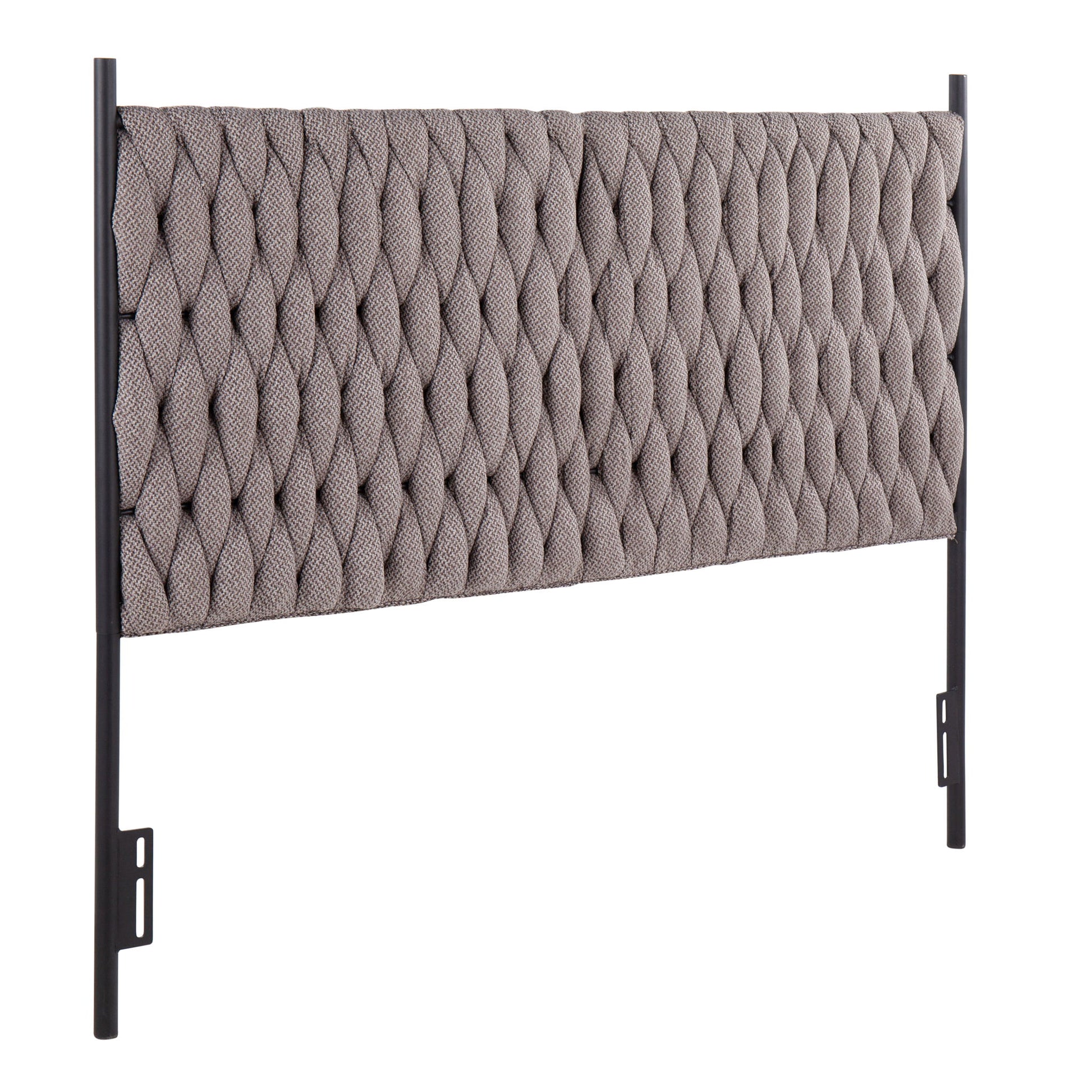 Braided Matisse - Stylish Upholstery Headboard - The Sleep Loft - Online Mattress Showroom NYC
