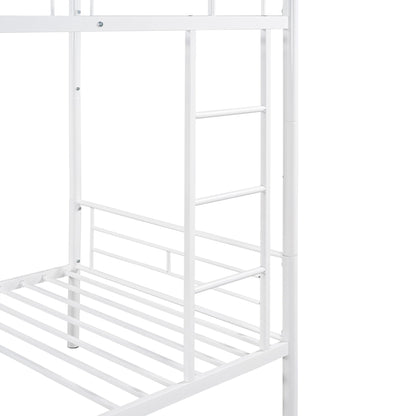 Steel Construction Bunk Bed - The Sleep Loft - Online Mattress Showroom NYC