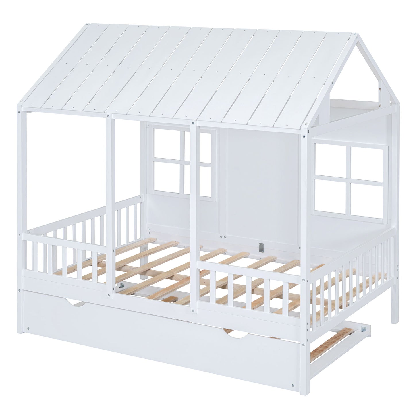 House Bed With Twin Size Trundle, Daybed - The Sleep Loft - Online Mattress Showroom NYC