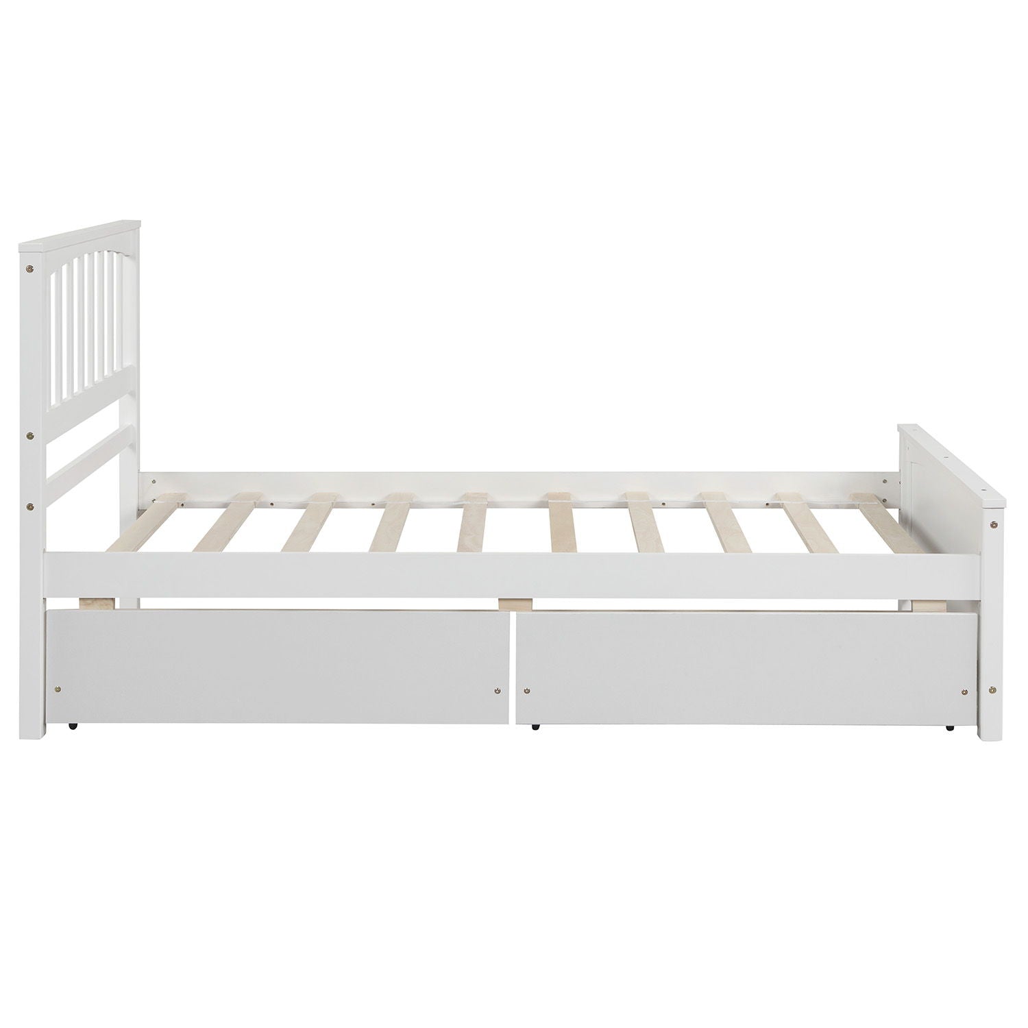 Platform Bed With Two Drawers - The Sleep Loft - Online Mattress Showroom NYC