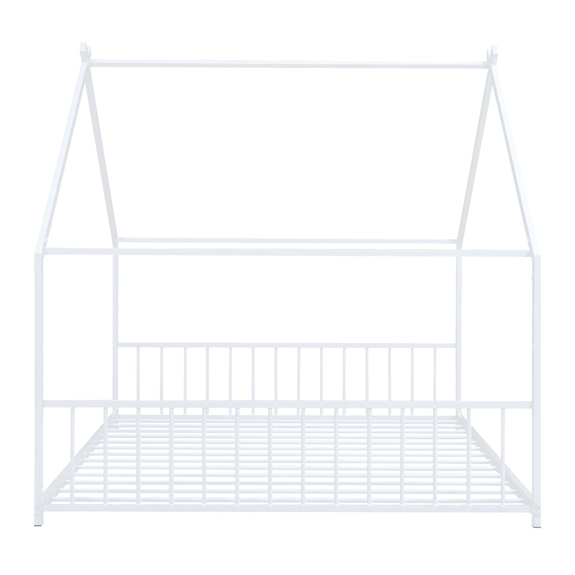 Metal House Bed - The Sleep Loft - Online Mattress Showroom NYC