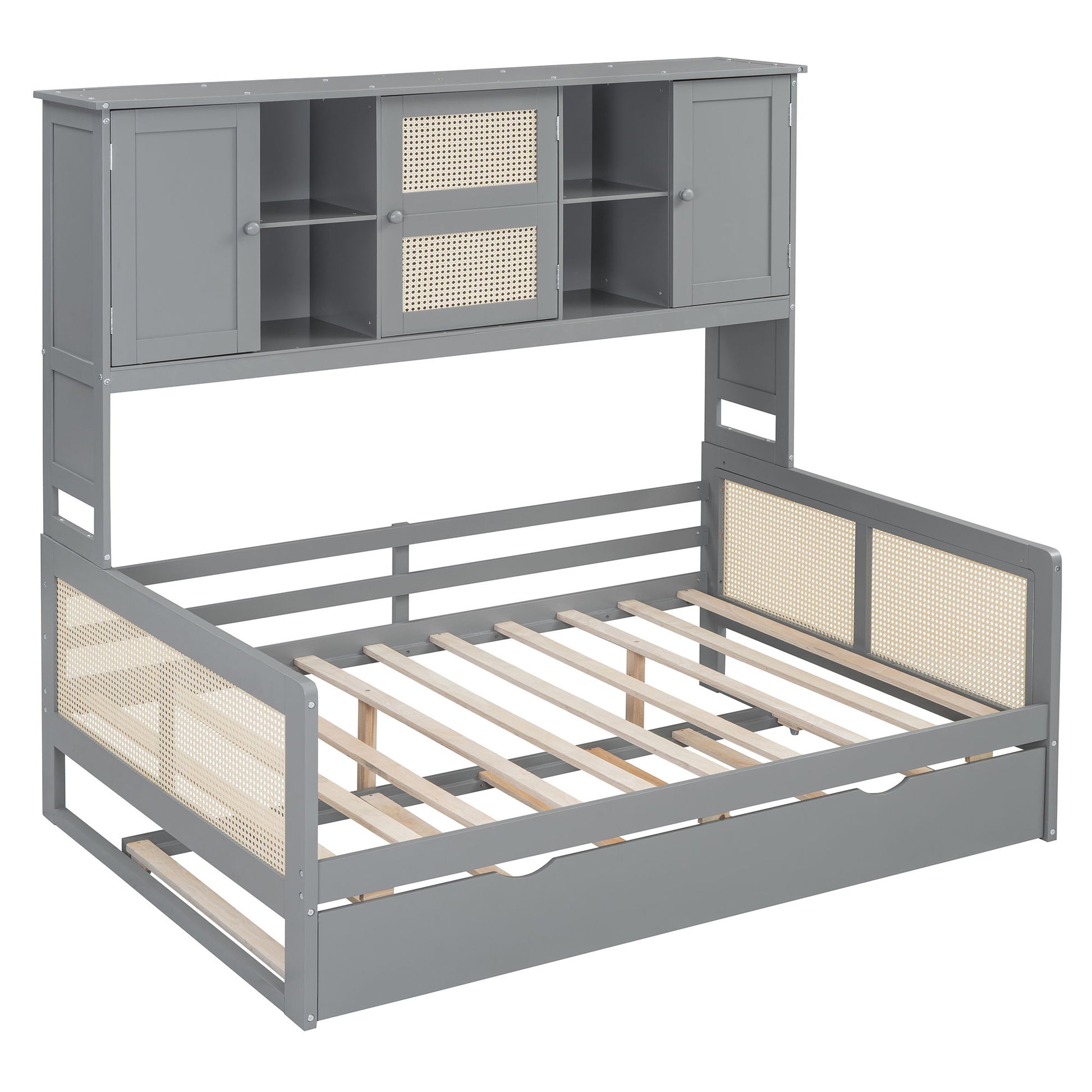 Daybed And All In One Cabinet And Shelf - The Sleep Loft - Online Mattress Showroom NYC