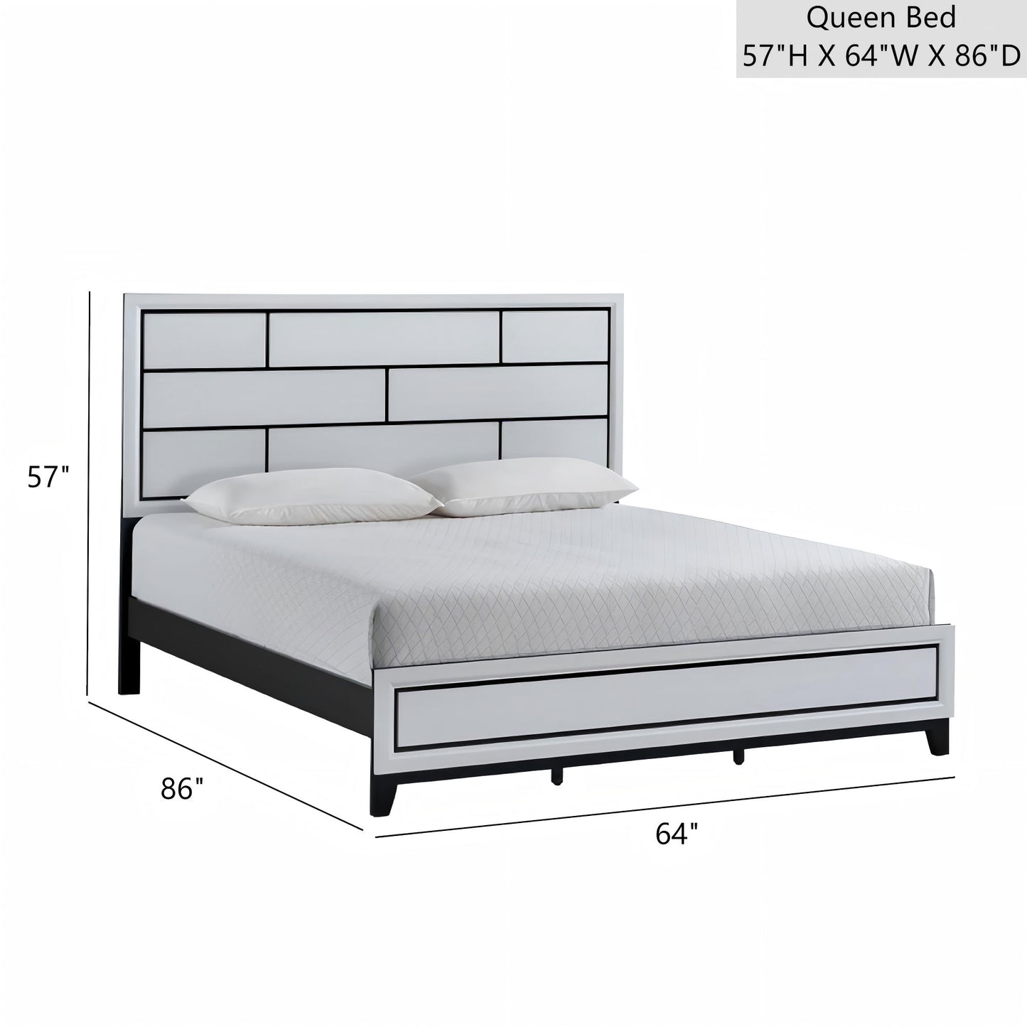 Glasgow - Bed Frame With Durable Construction - The Sleep Loft - Online Mattress Showroom NYC