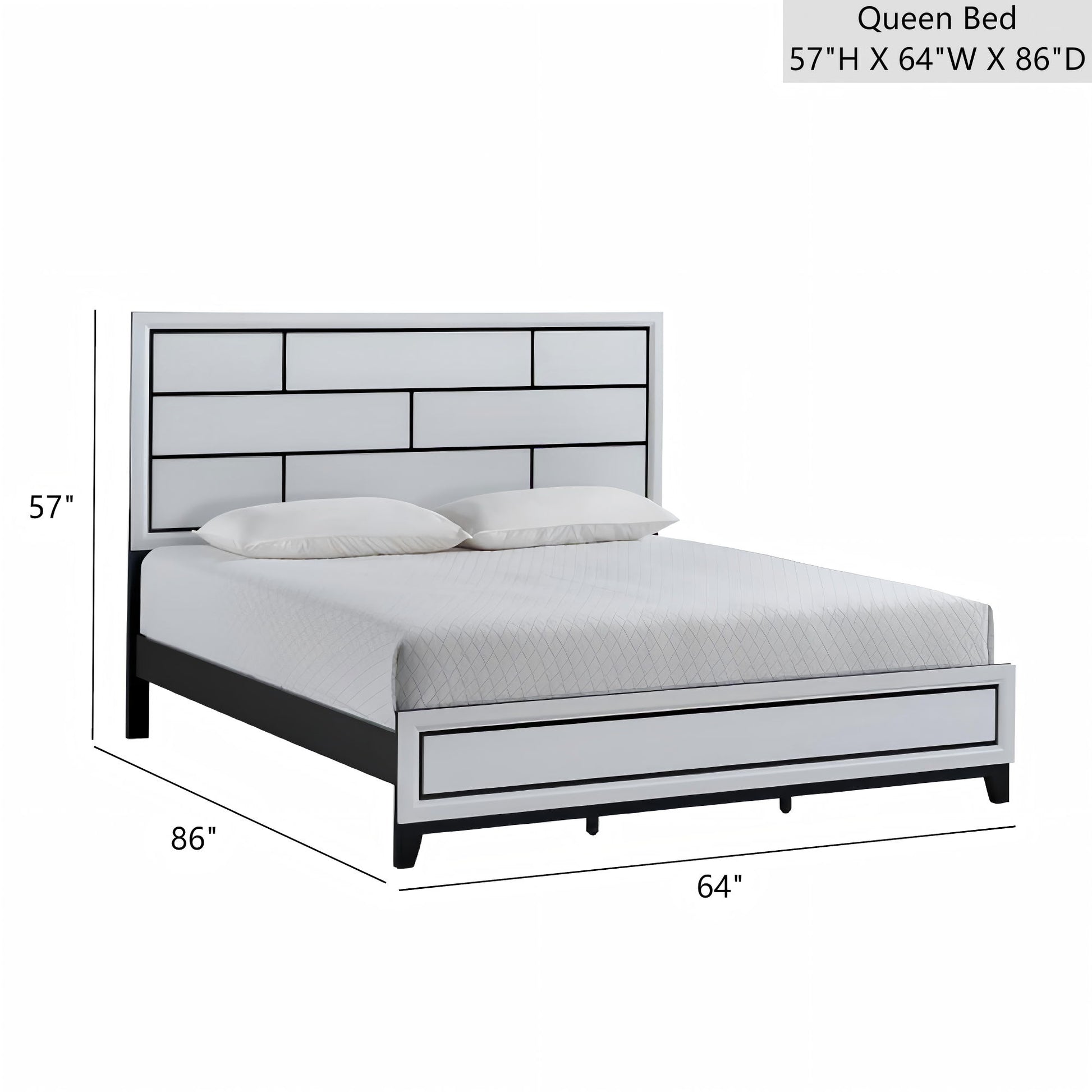 Glasgow - Bed Frame With Durable Construction - The Sleep Loft - Online Mattress Showroom NYC