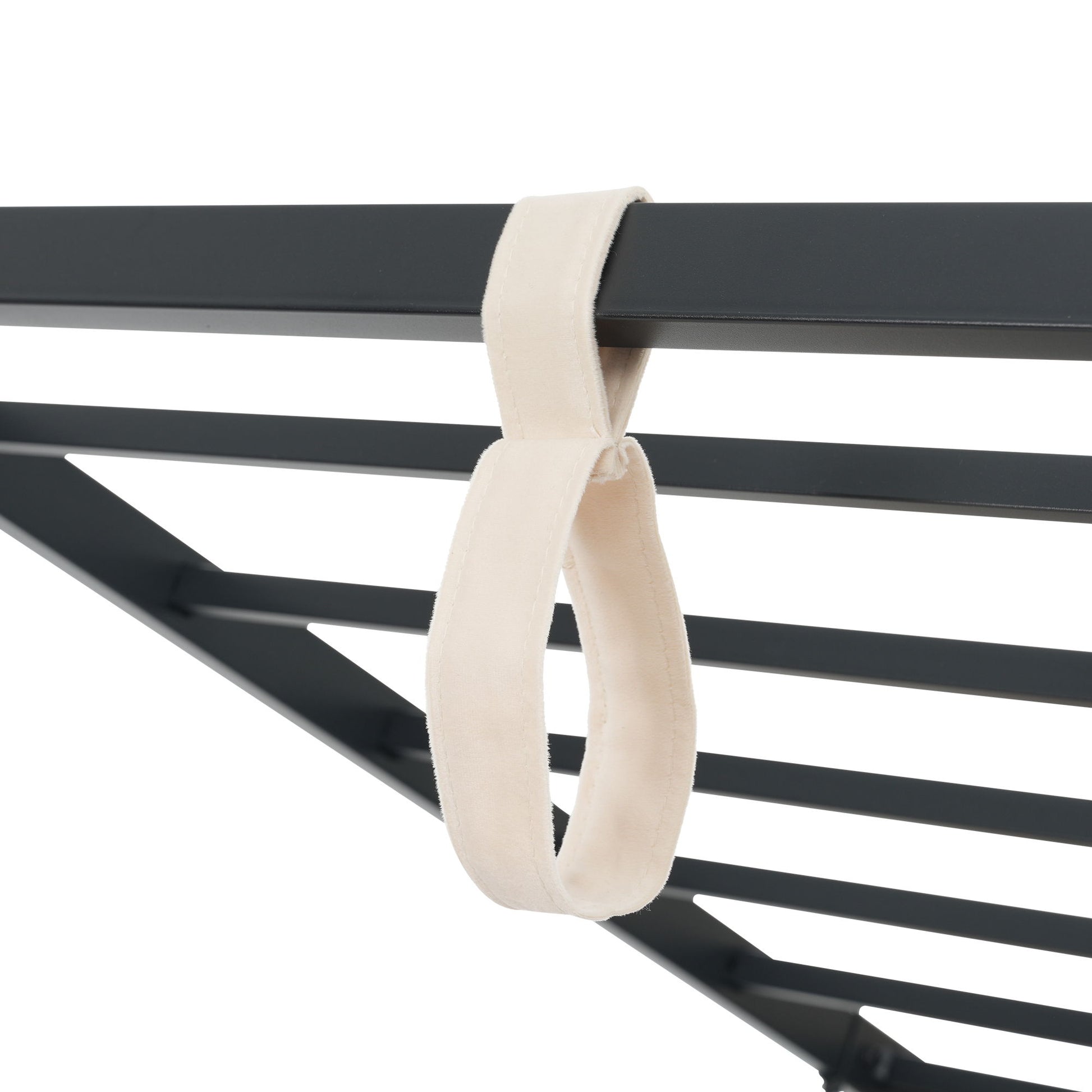 Upholstered Daybed With Metal Slatted Base - The Sleep Loft - Online Mattress Showroom NYC
