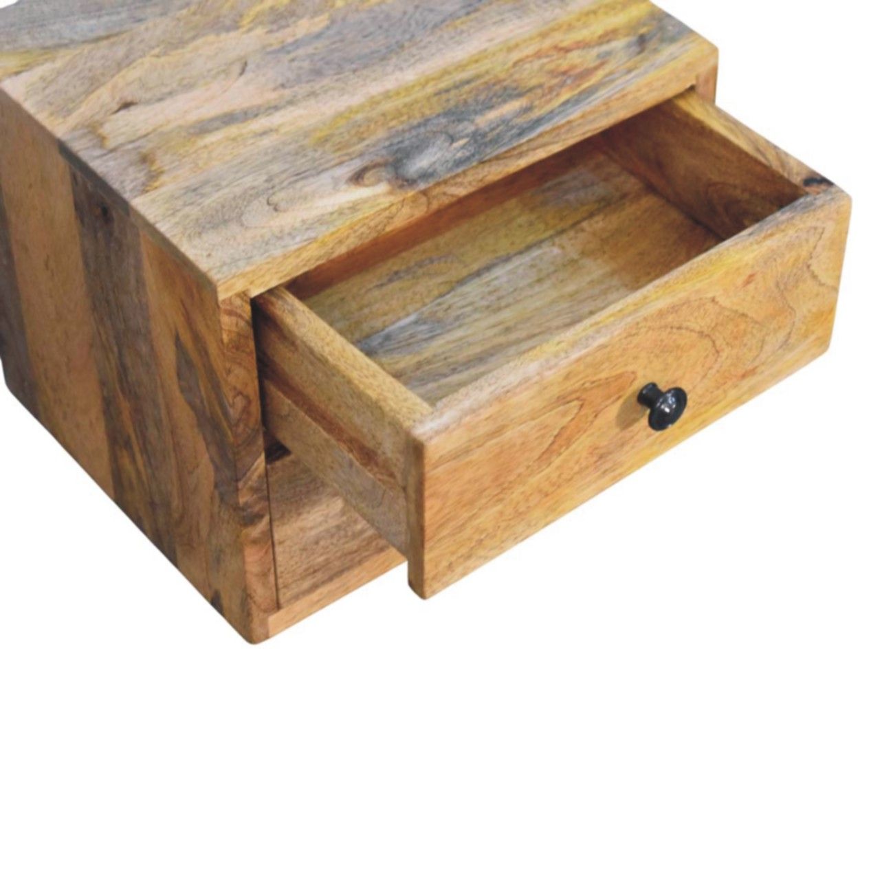Solis - 1 Drawer Wall Mounted Nightstand - The Sleep Loft - Online Mattress Showroom NYC