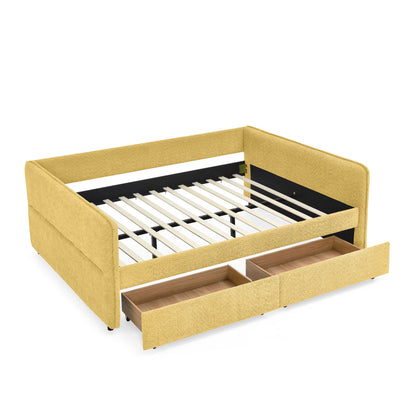 Upholstered Daybed & 2 Drawers - The Sleep Loft - Online Mattress Showroom NYC