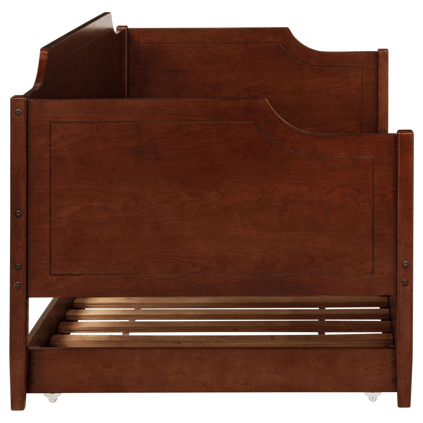 Twin Daybed With Trundle - Cherry - The Sleep Loft - Online Mattress Showroom NYC