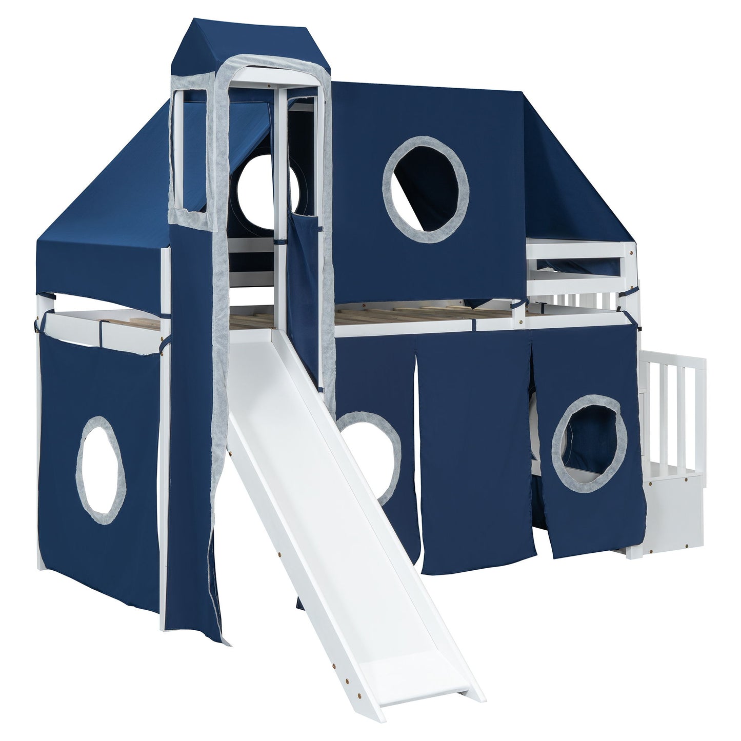 Loft Bed With Tent And Tower - The Sleep Loft - Online Mattress Showroom NYC