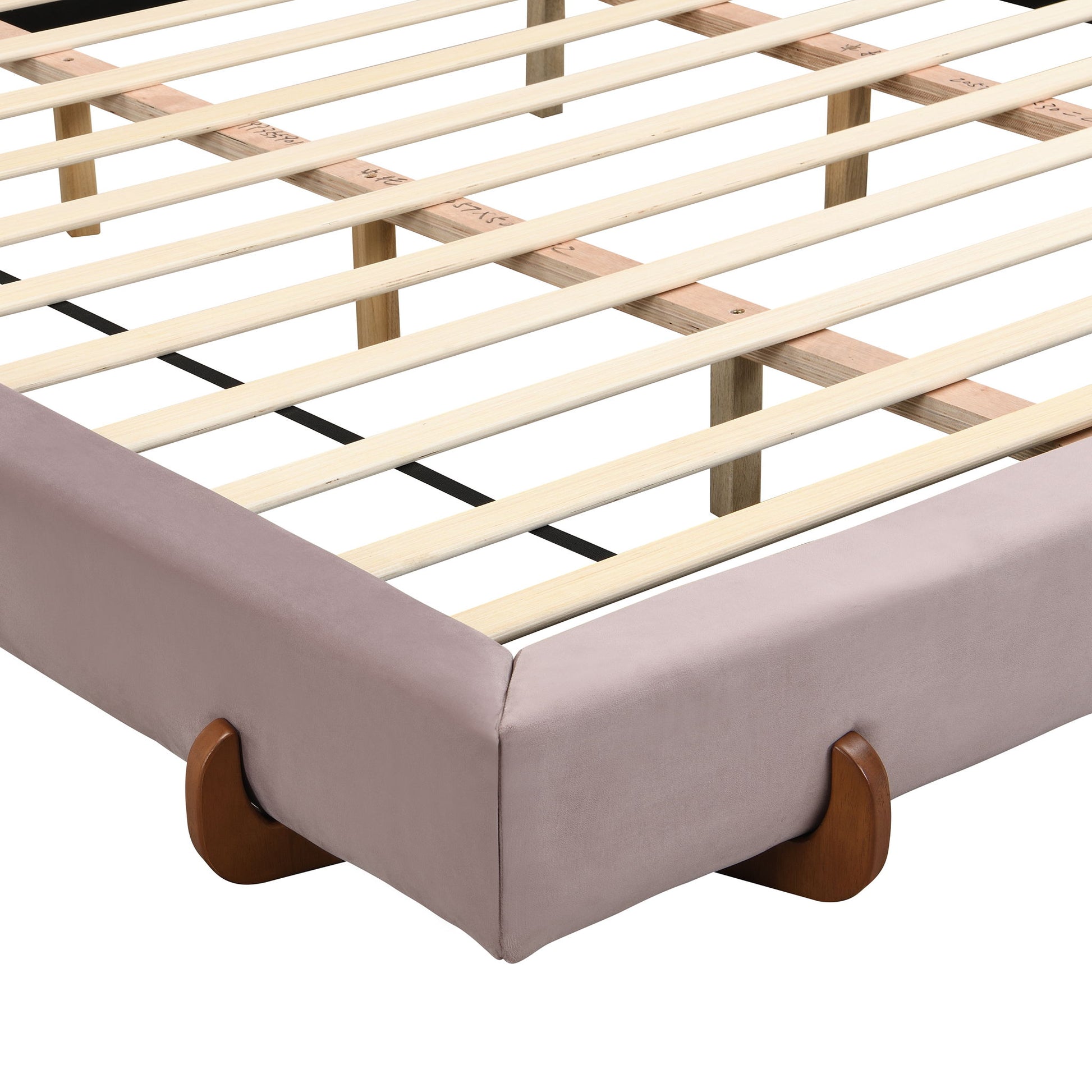 Elegant Upholstered Bed Frame - The Sleep Loft - Online Mattress Showroom NYC