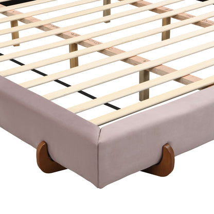 Elegant Upholstered Bed Frame - The Sleep Loft - Online Mattress Showroom NYC