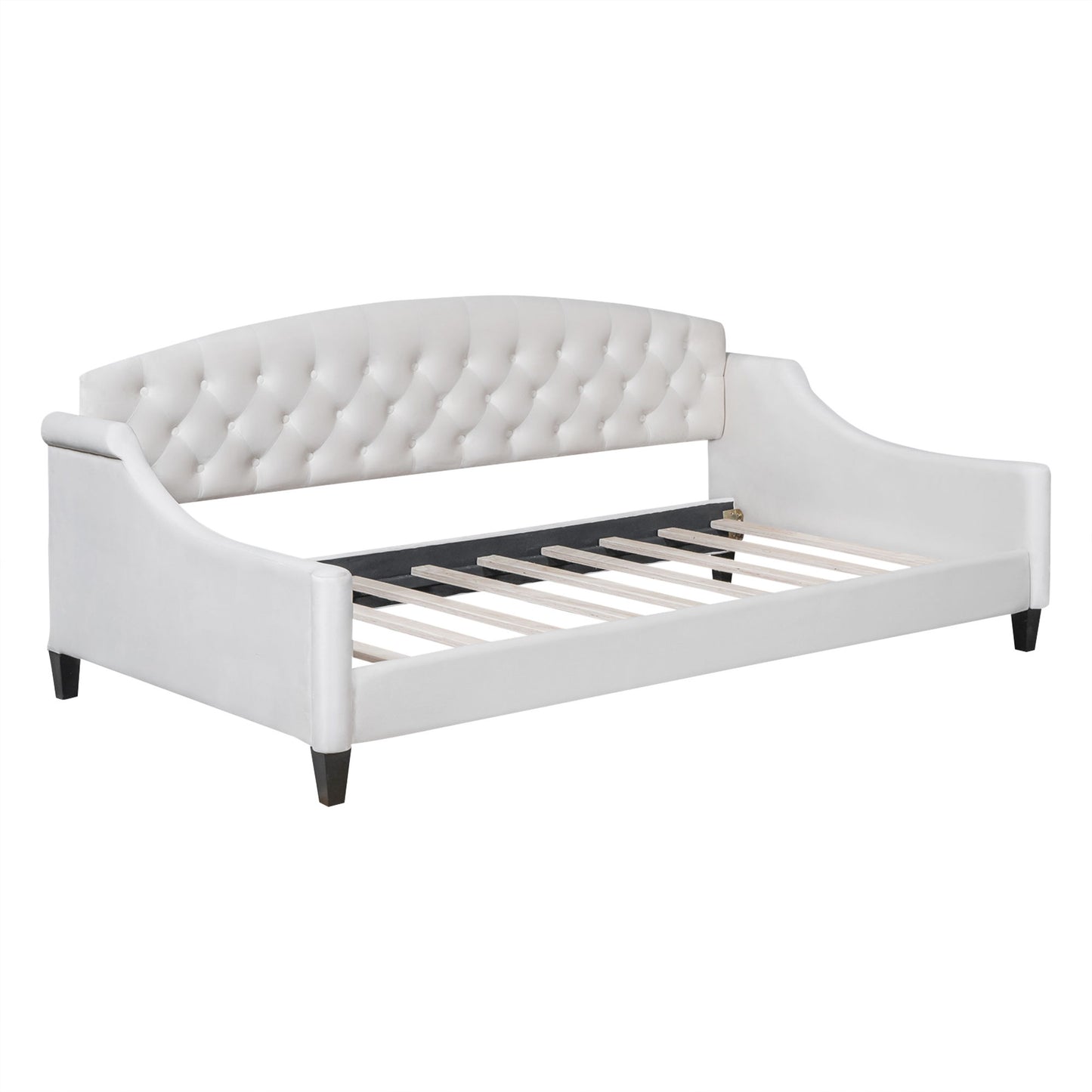 Modern Tufted Button Daybed - The Sleep Loft - Online Mattress Showroom NYC