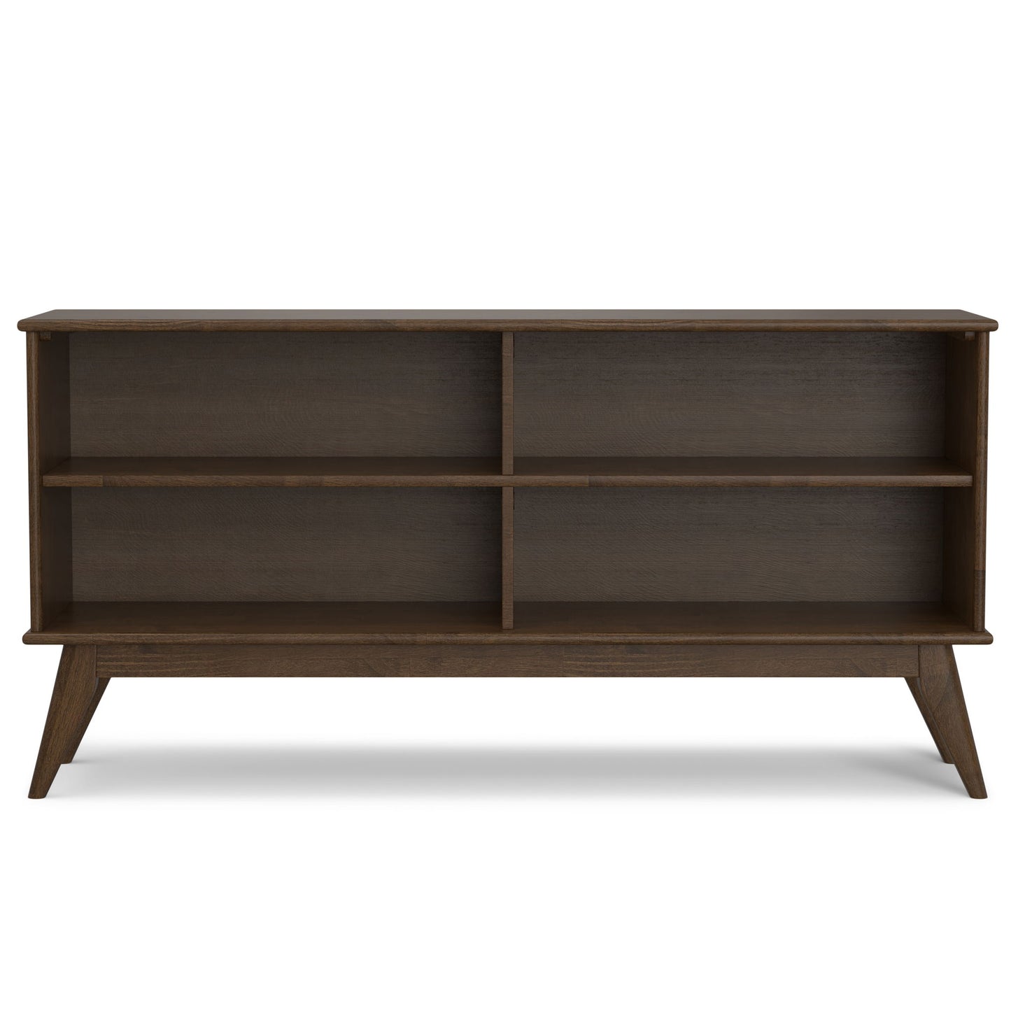 Draper - Handcrafted Low Bookcase - The Sleep Loft - Online Mattress Showroom NYC