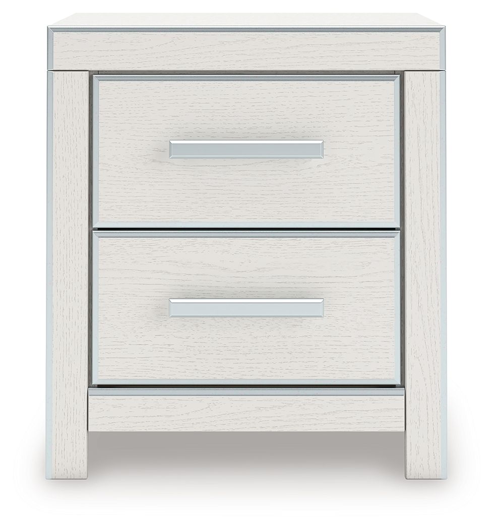 Zuraleus - Two Drawer Night Stand - The Sleep Loft - Online Mattress Showroom NYC