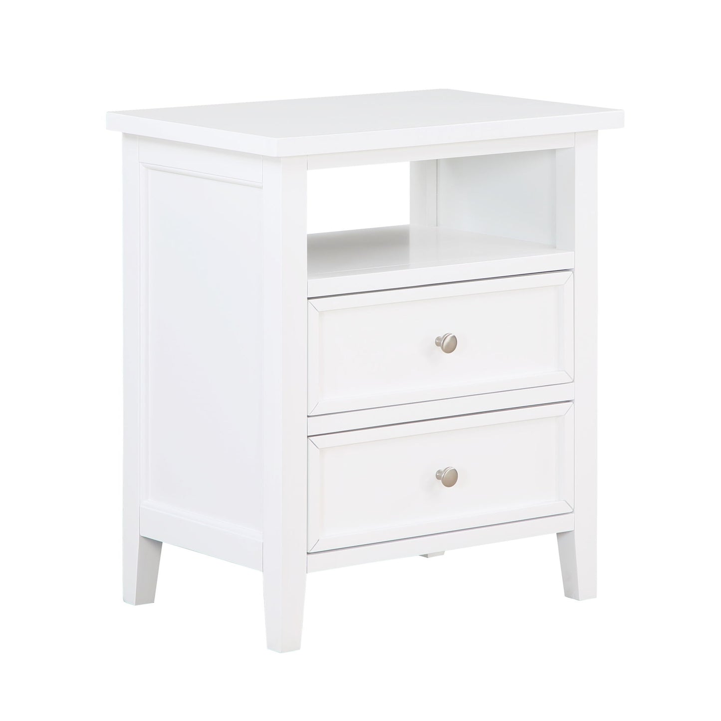 Weston - 2 Drawer Nightstand - The Sleep Loft - Online Mattress Showroom NYC