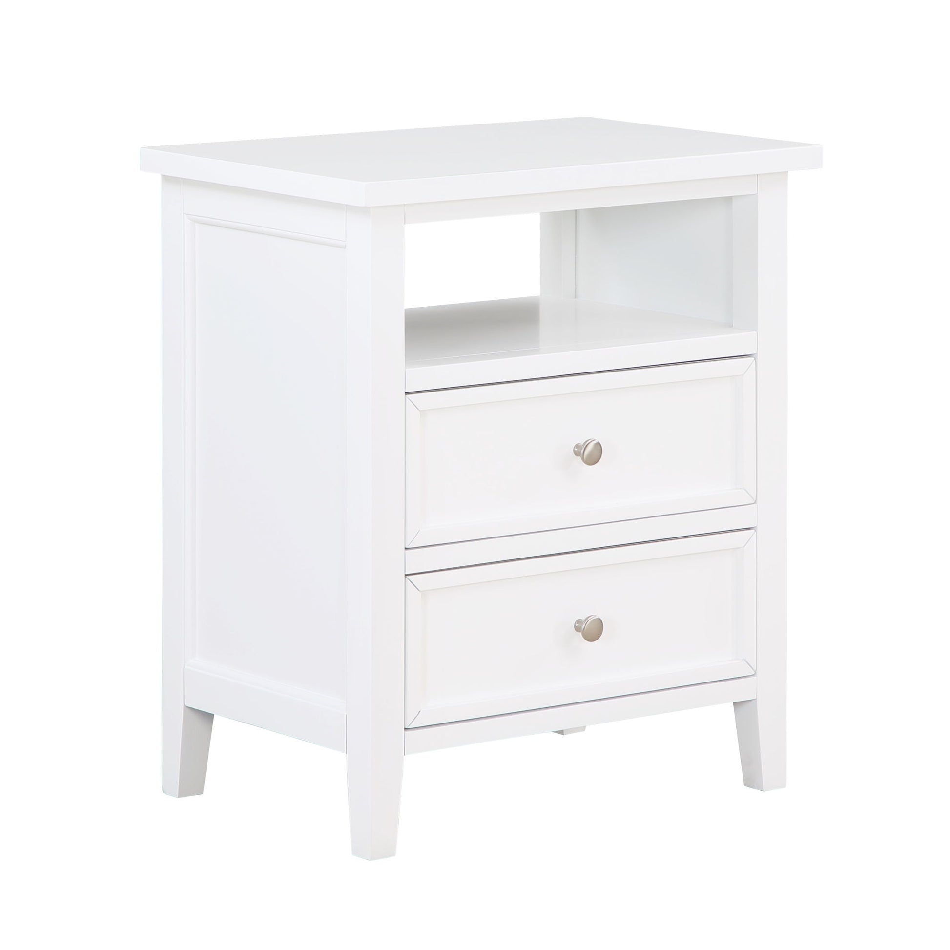Weston - 2 Drawer Nightstand - The Sleep Loft - Online Mattress Showroom NYC