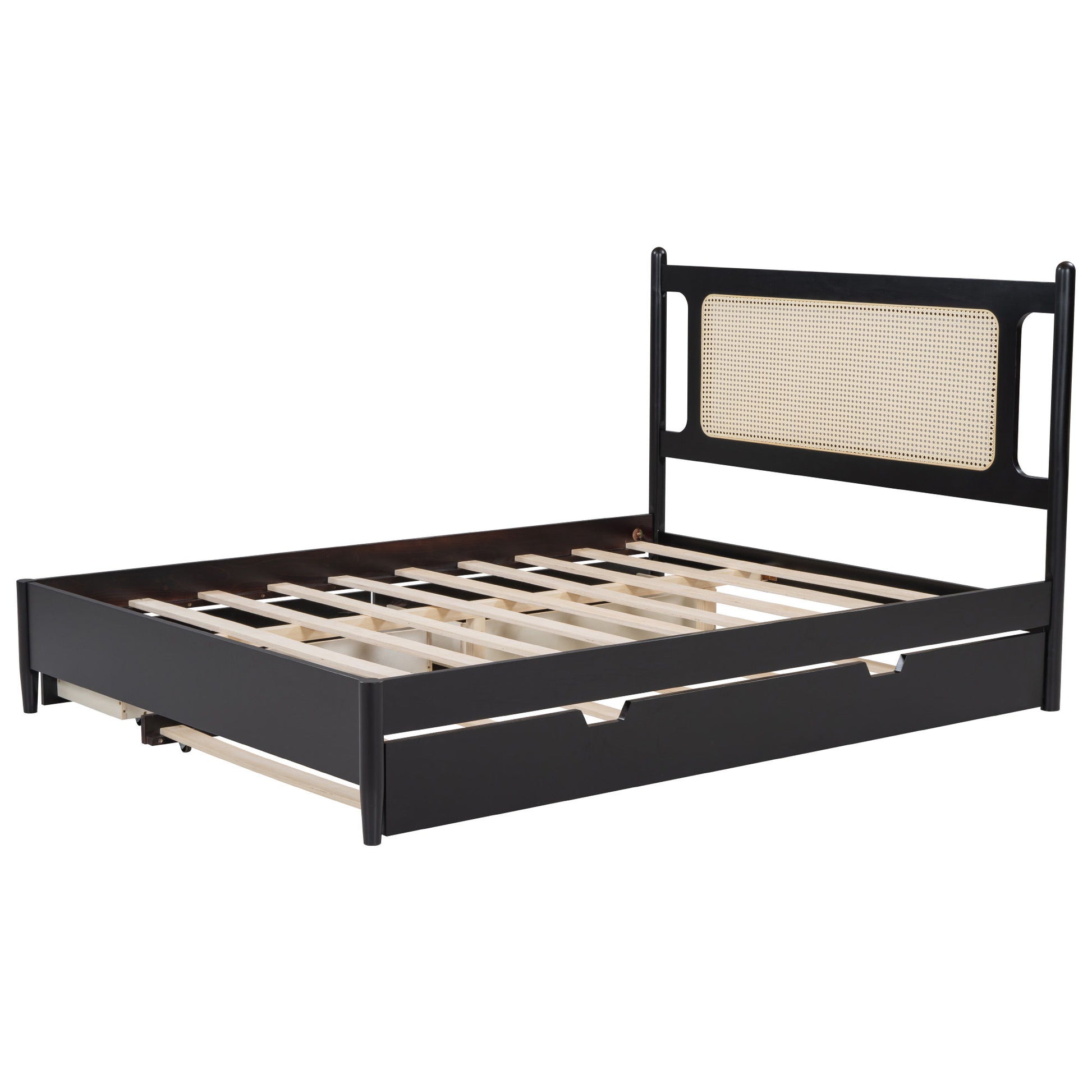 Platform Bed With 2 Big Drawers & Trundle - The Sleep Loft - Online Mattress Showroom NYC
