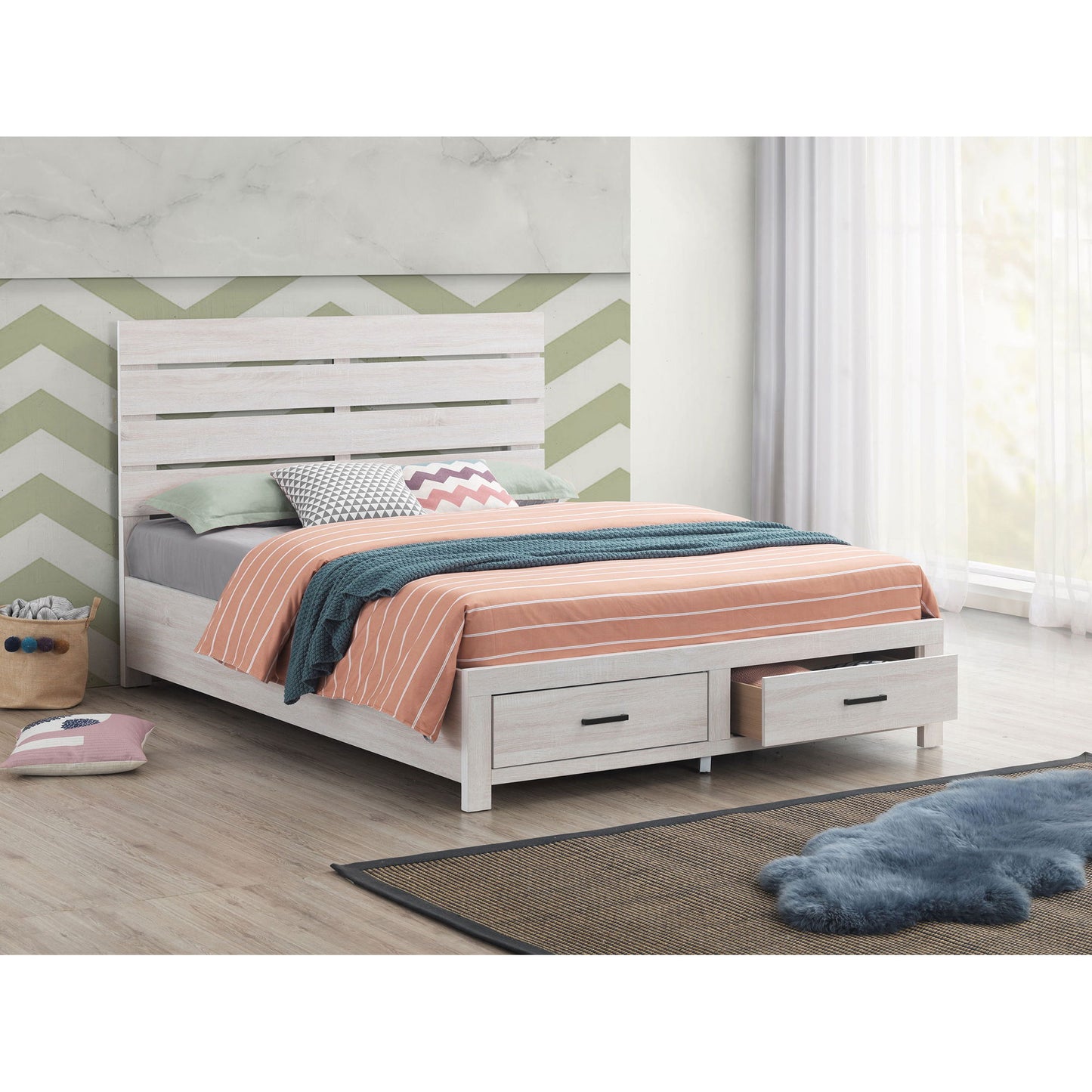 Geary - Panel Bed - The Sleep Loft - Online Mattress Showroom NYC