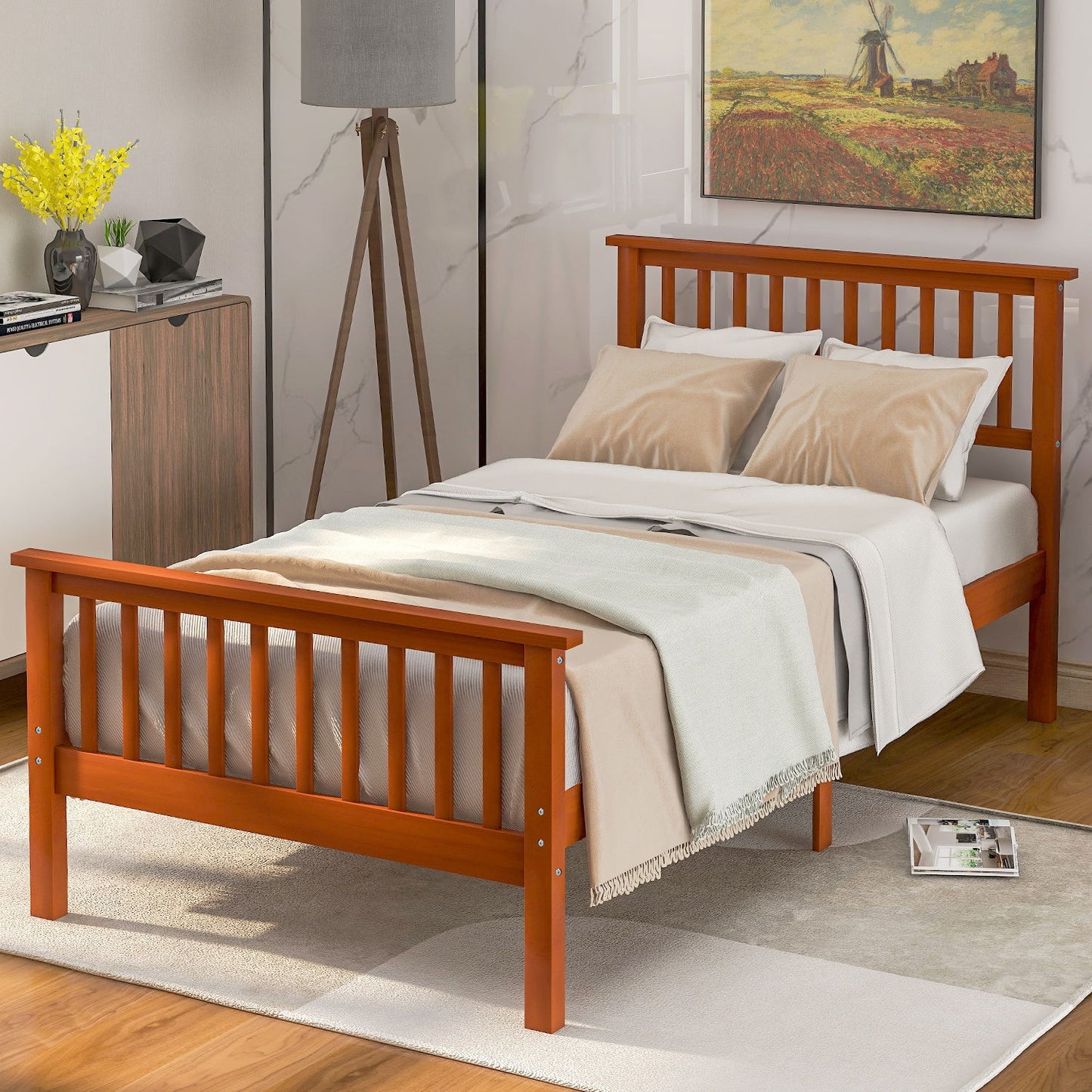 Platform Bed With Headboard And Footboard - The Sleep Loft - Online Mattress Showroom NYC