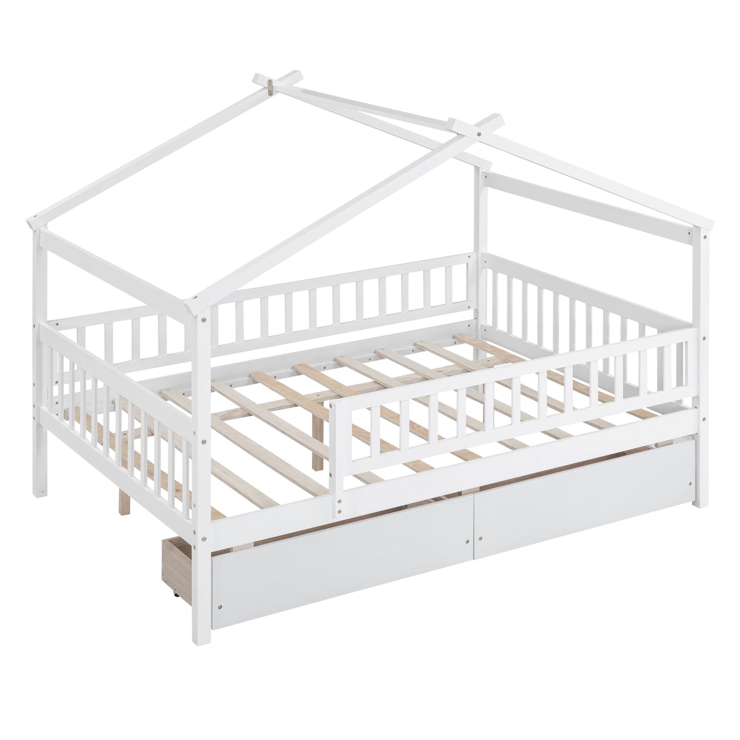 House Bed With 2 Drawers - The Sleep Loft - Online Mattress Showroom NYC