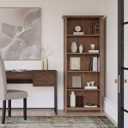 Amherst - Bookcase With Adjustable Shelves - The Sleep Loft - Online Mattress Showroom NYC