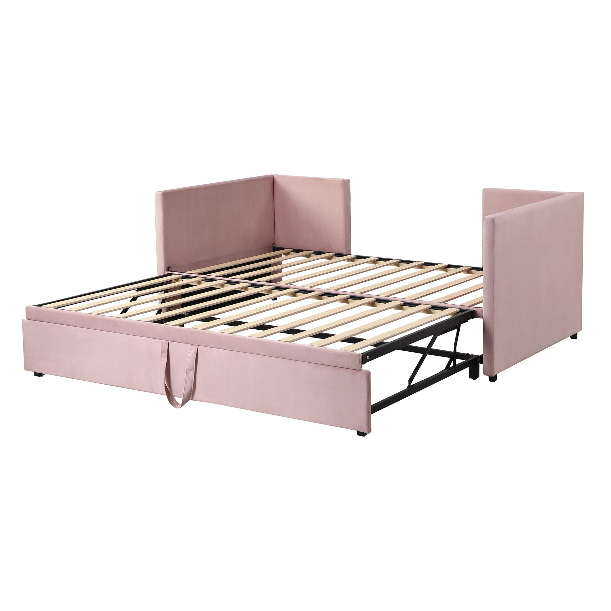 Twin Size Upholstered Daybed With Pop Up Trundle - The Sleep Loft - Online Mattress Showroom NYC