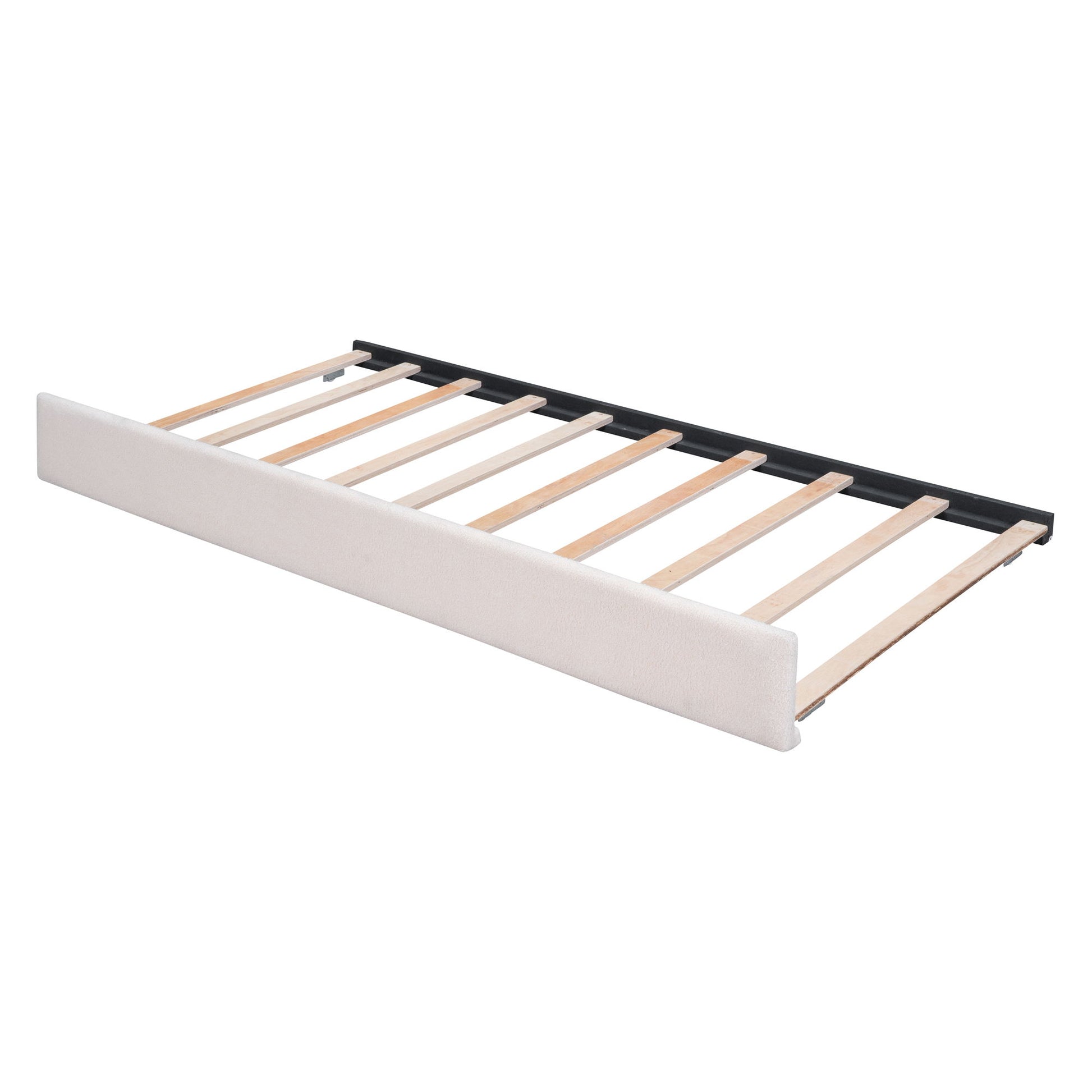 Upholstered Platform Bed With Trundle - The Sleep Loft - Online Mattress Showroom NYC