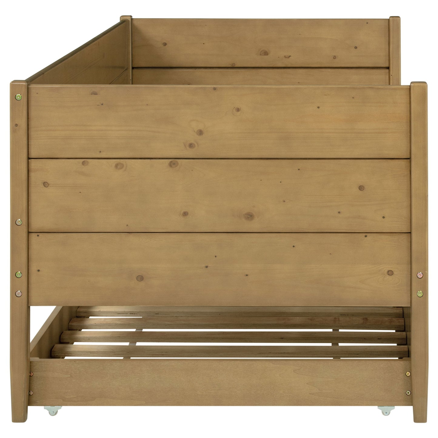 Stewart - Twin Daybed With Trundle - Natural - The Sleep Loft - Online Mattress Showroom NYC